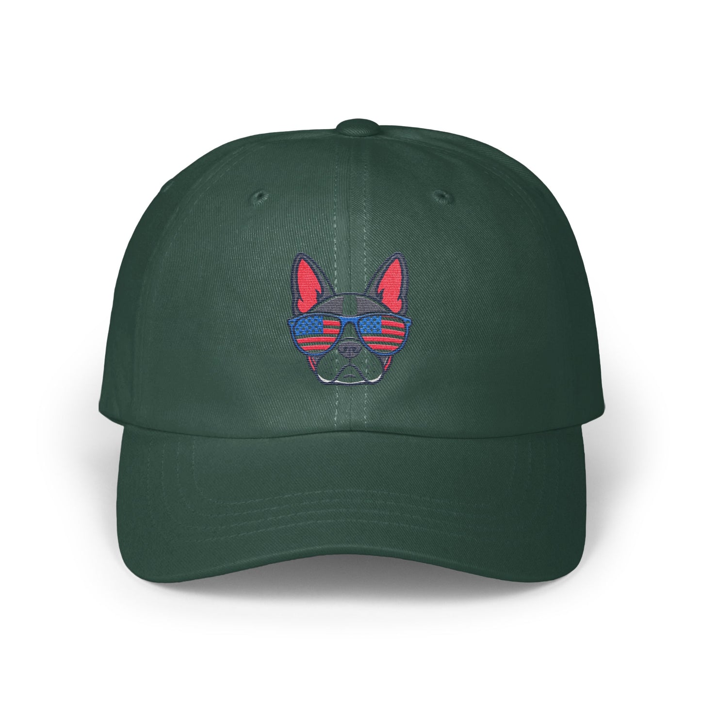 Cool Dog with Sunglasses Embroidered Hat product