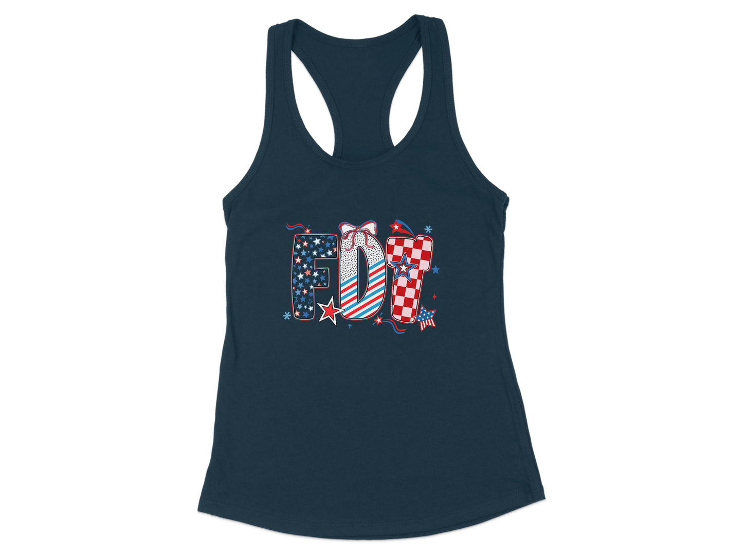 USA Patriotic Themed FDT Graphic Tank Top product