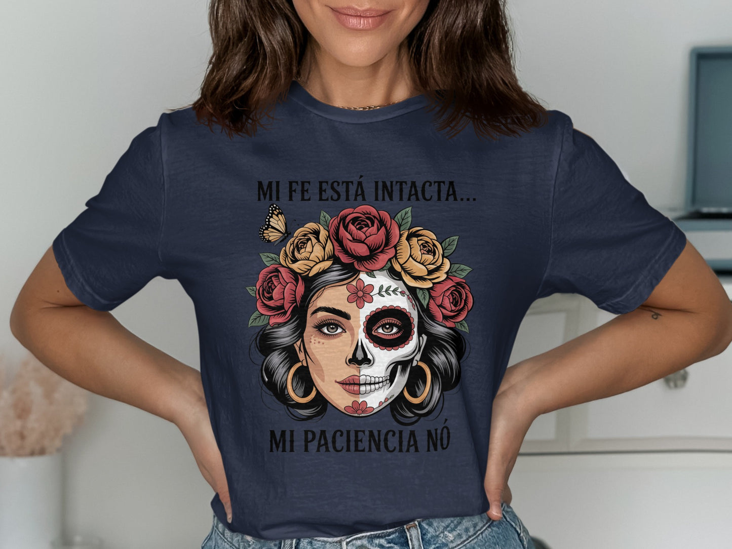 Mi Fe Esta Intacta Mi Paciencia No T-shirt product