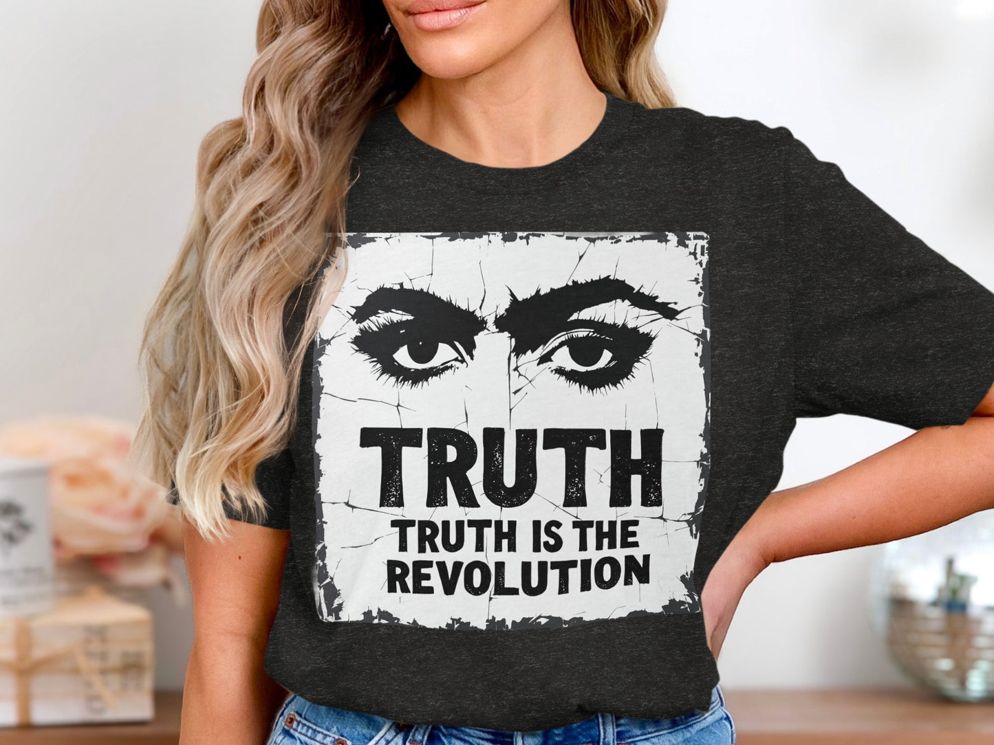 Truth is the Revolution Graphic Tee Shirt product type