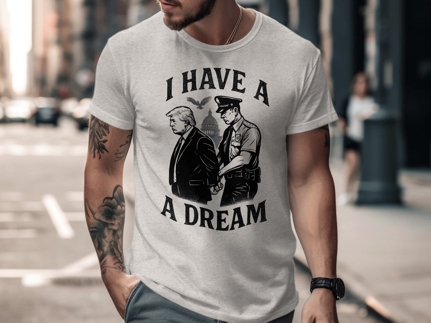 I Have A Dream Graphic Statement T-Shirt Product