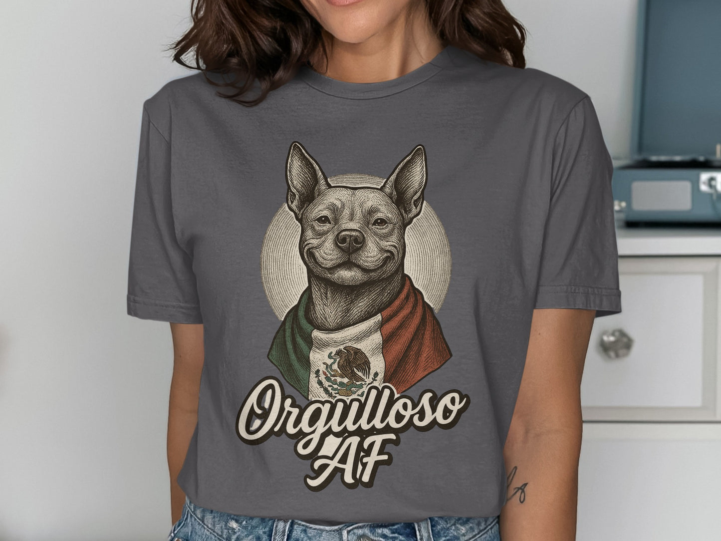 Orgulloso AF Graphic Tee with Cool Dog product