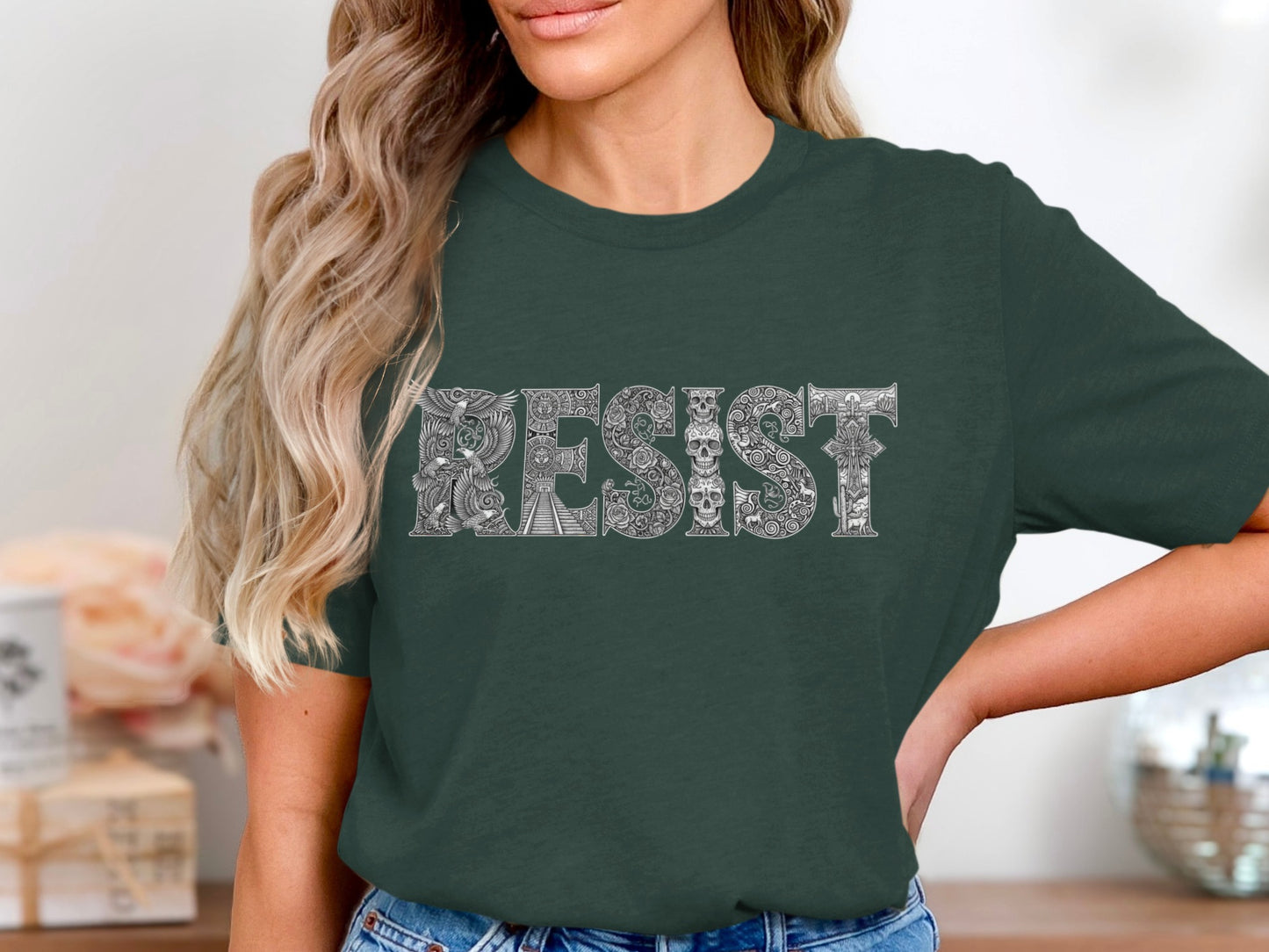 RESIST Graphic Tee Statement Apparel Shirt product