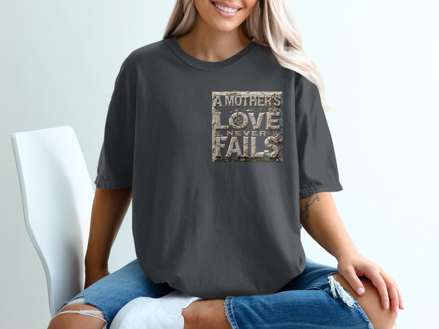 A Mothers Love Never Fails Graphic T-shirt product