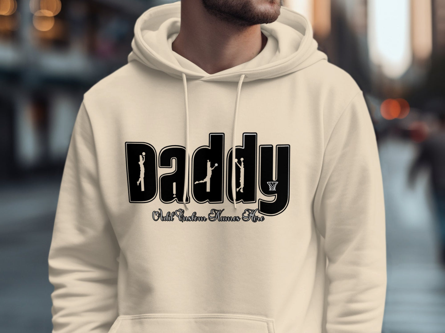 Daddy Wild Western Theme Art Hoodie product