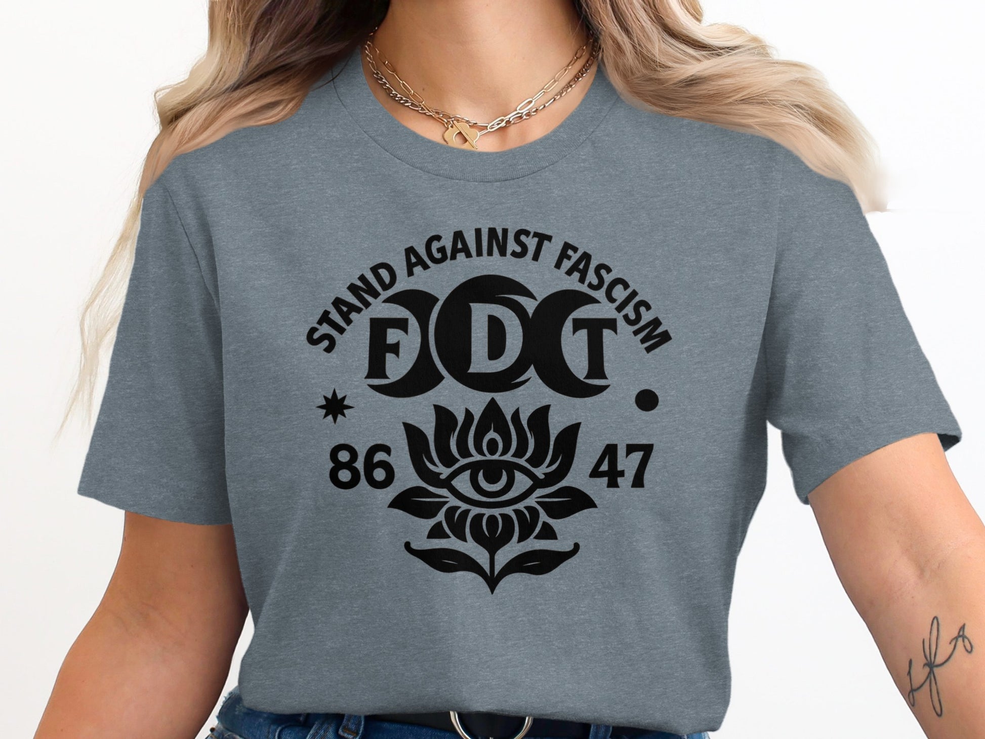 Stand Against Fascism FDT 86 47 T-Shirt