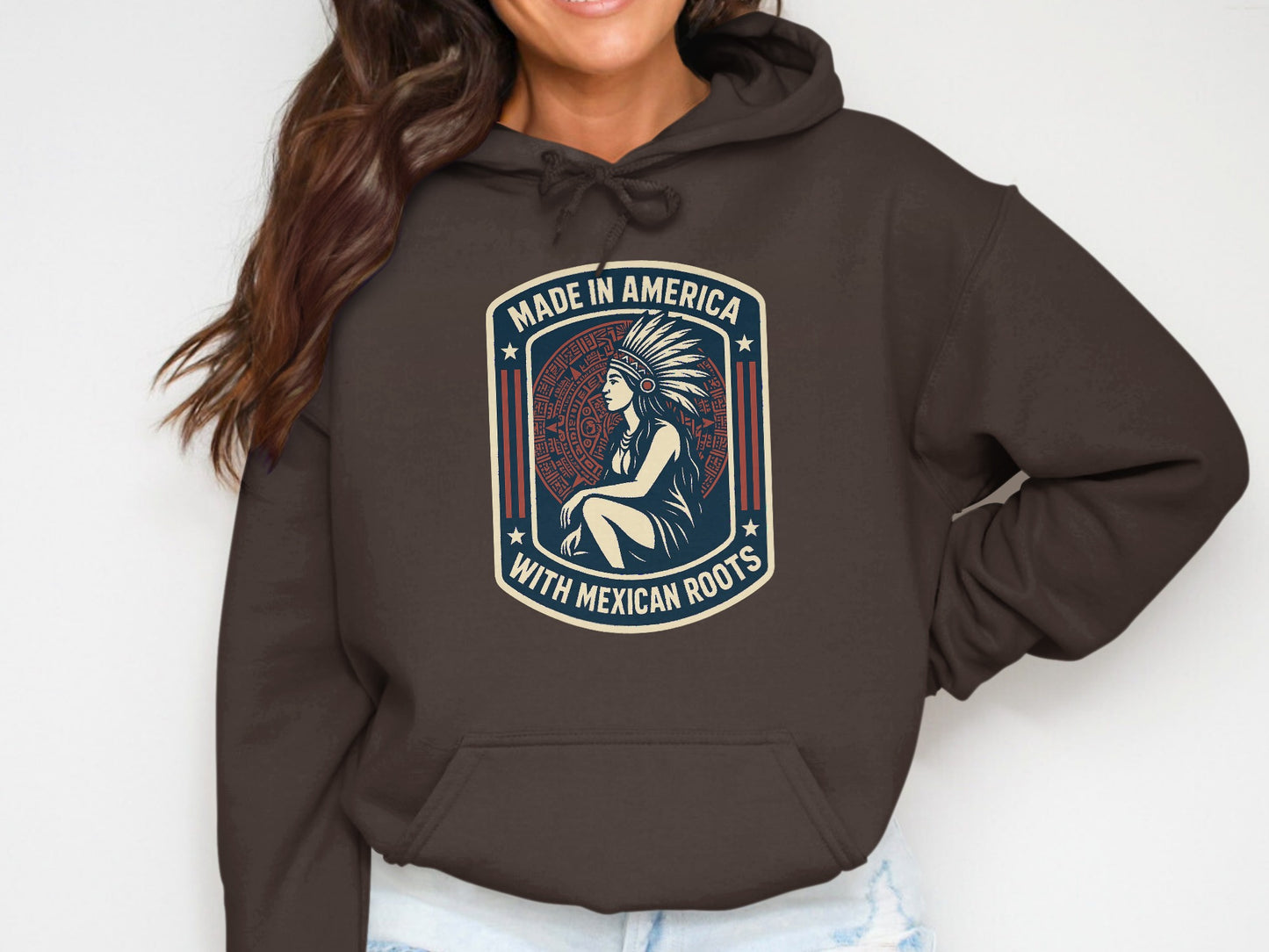 Made in America with Mexican Roots Hoodie product
