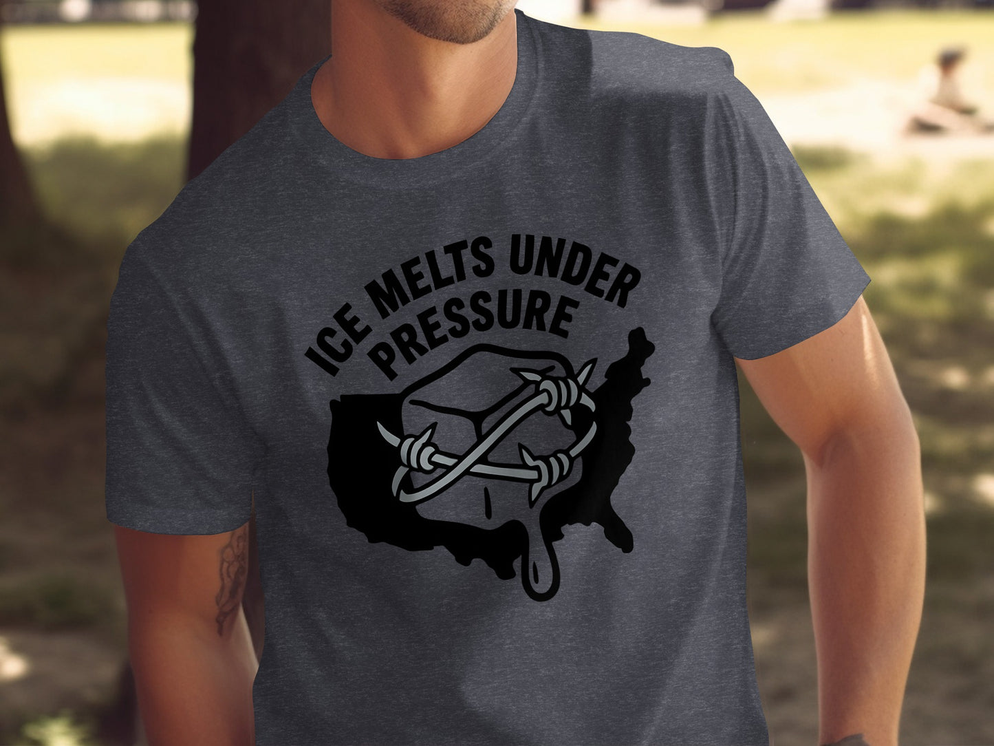 Ice Melts Under Pressure Graphic T-Shirt Product