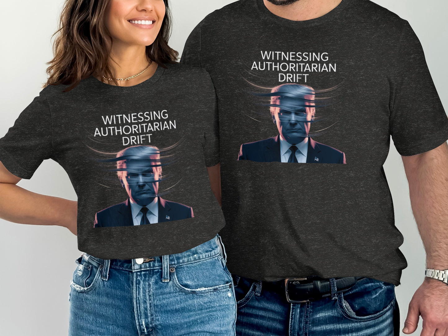 Witnessing Authoritarian Drift T-shirt product type