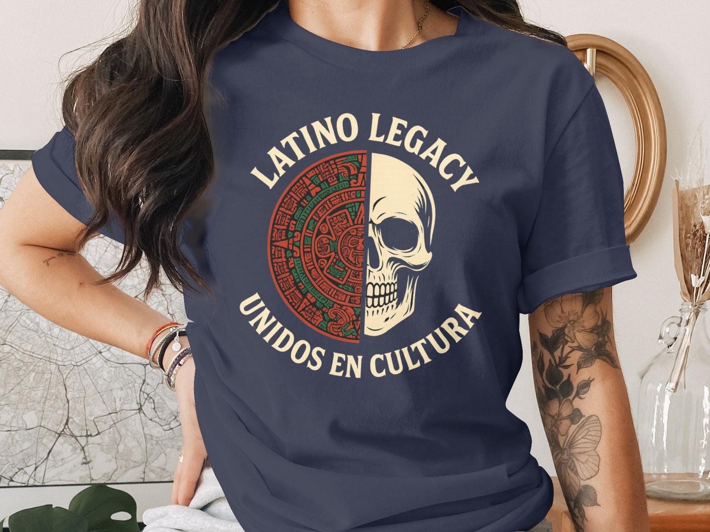 Latino Legacy United in Culture Graphic T-Shirt product type