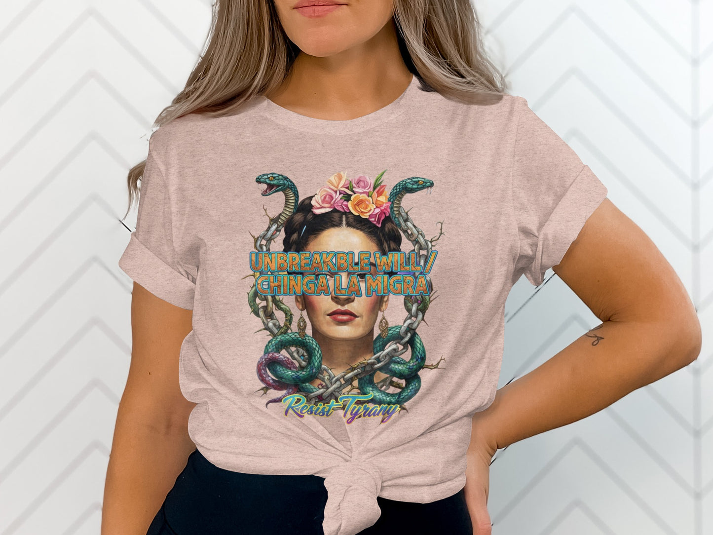 Unbreakable Will Resist Tyranny Graphic T-shirt product