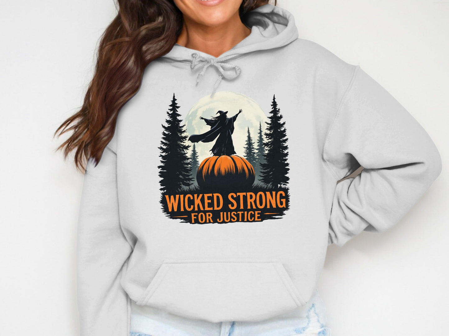 Wicked Strong for Justice Graphic Hoodie product