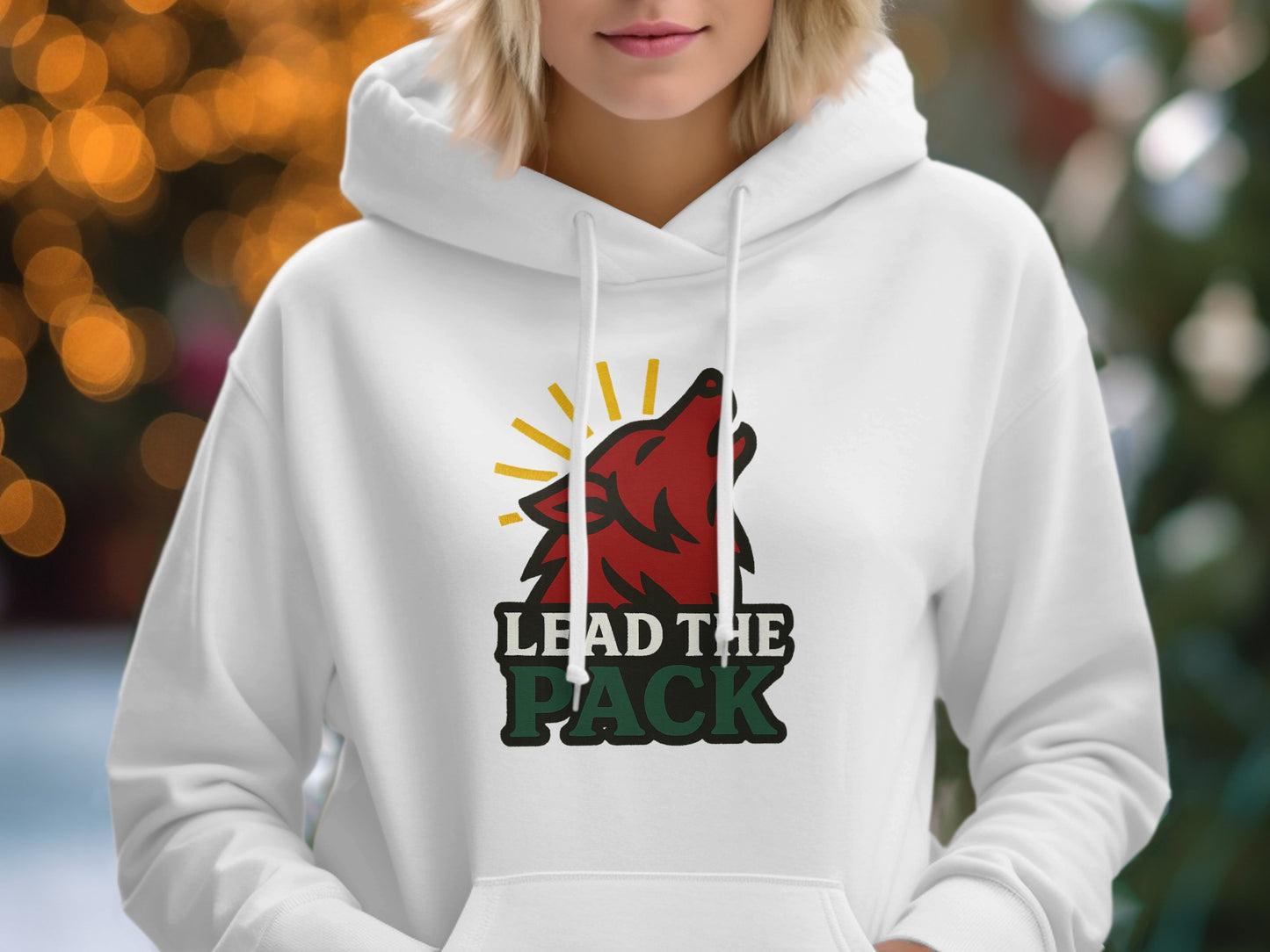 Lead the Pack Graphic Hoodie Perfect for Casual Product