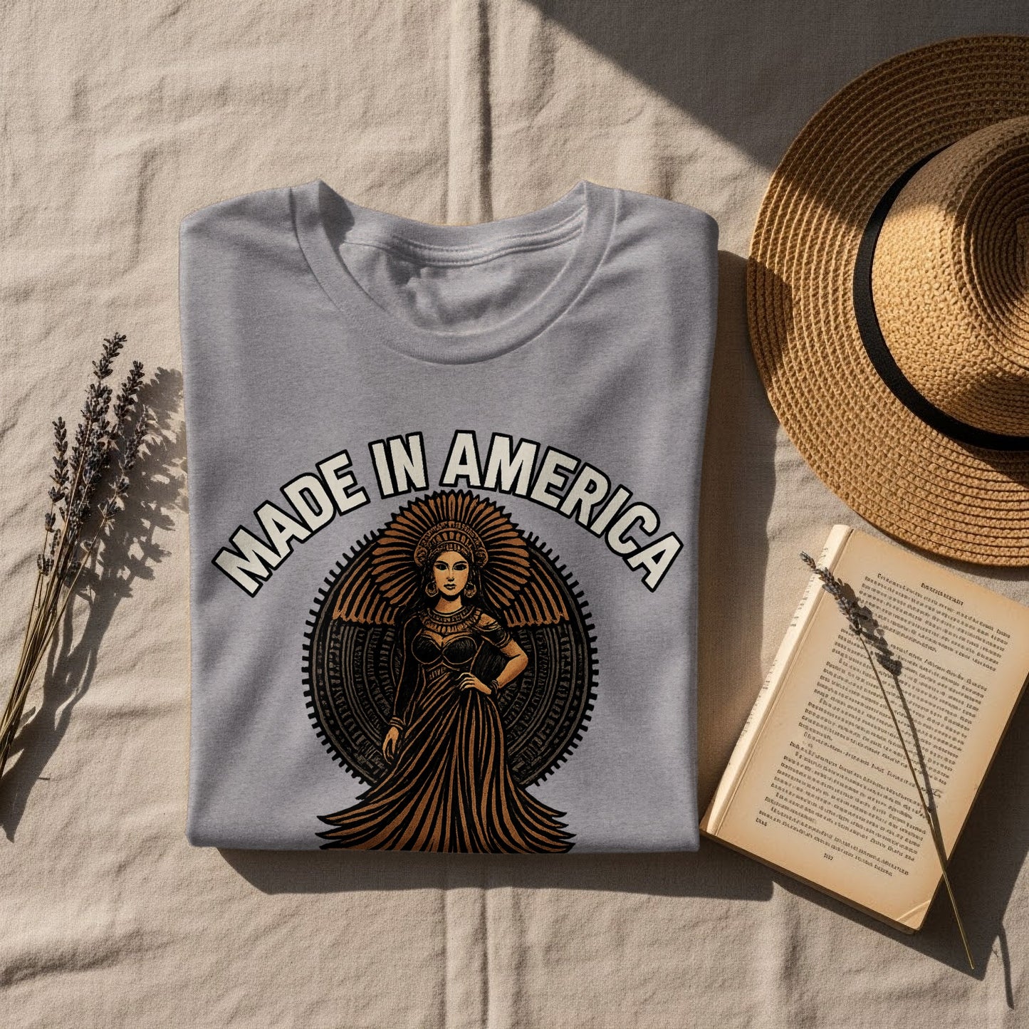 Made in America Graphic Tee with Artistic Design product