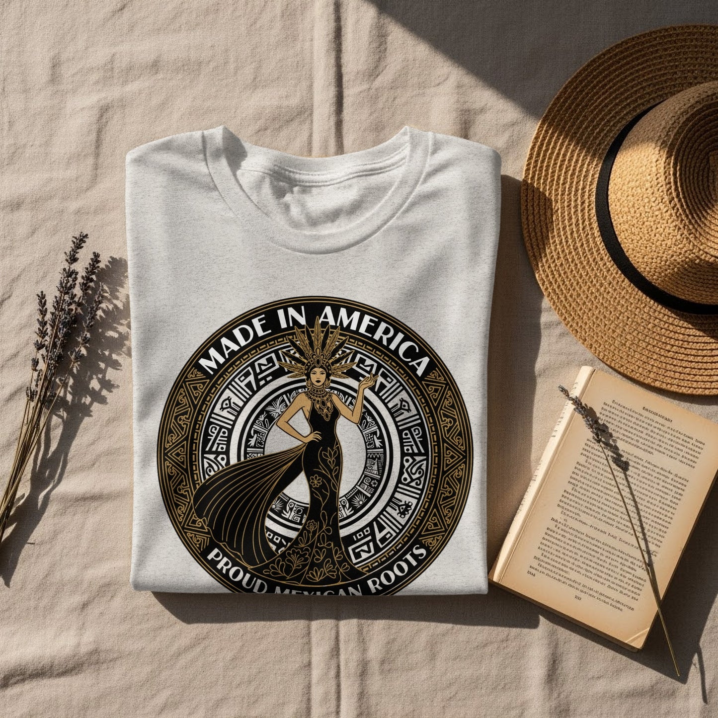 Made In America Proud Mexican Roots Graphic shirt