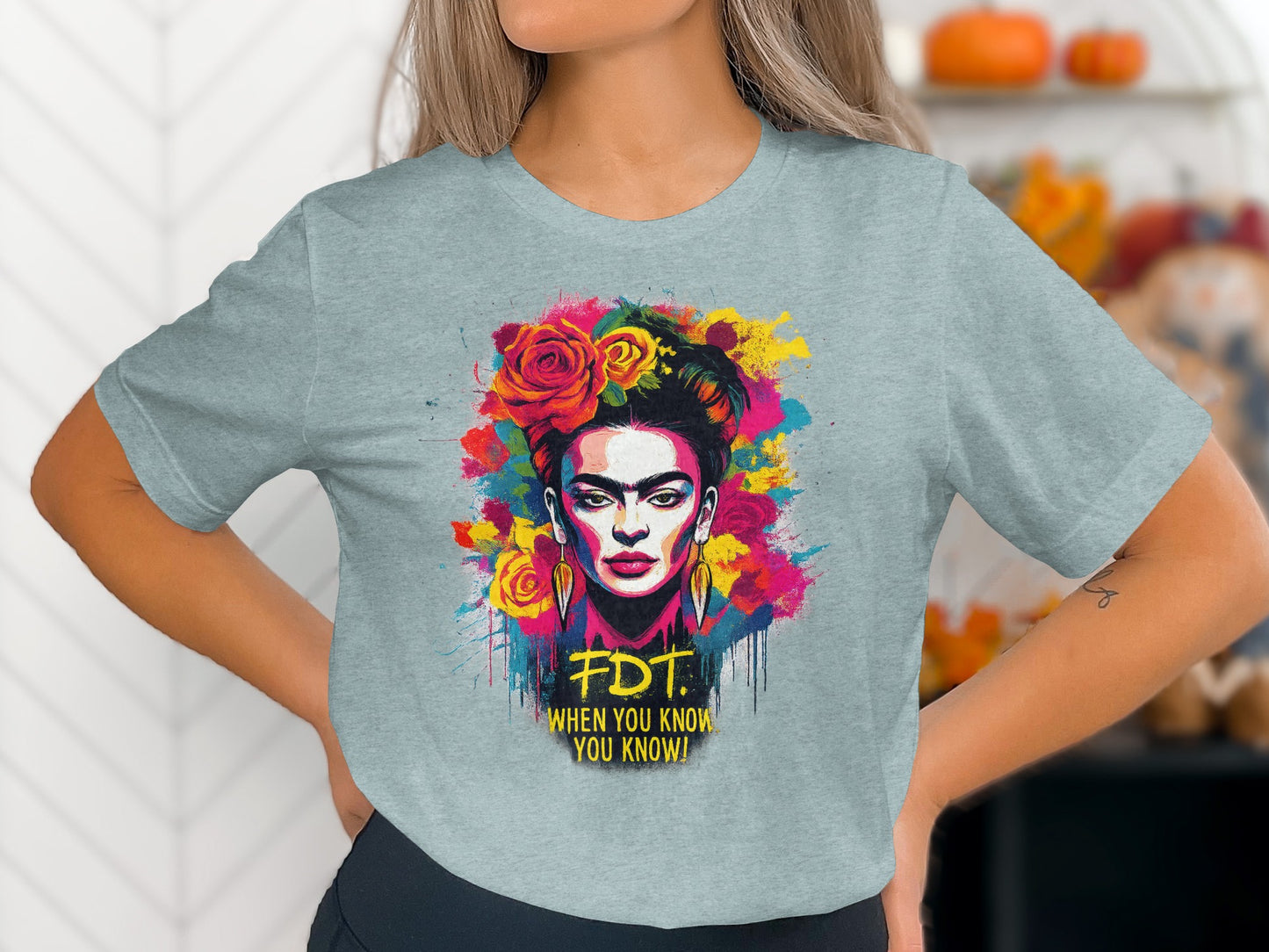 Vibrant Artistic FDT You Know Graphic T-shirt product type