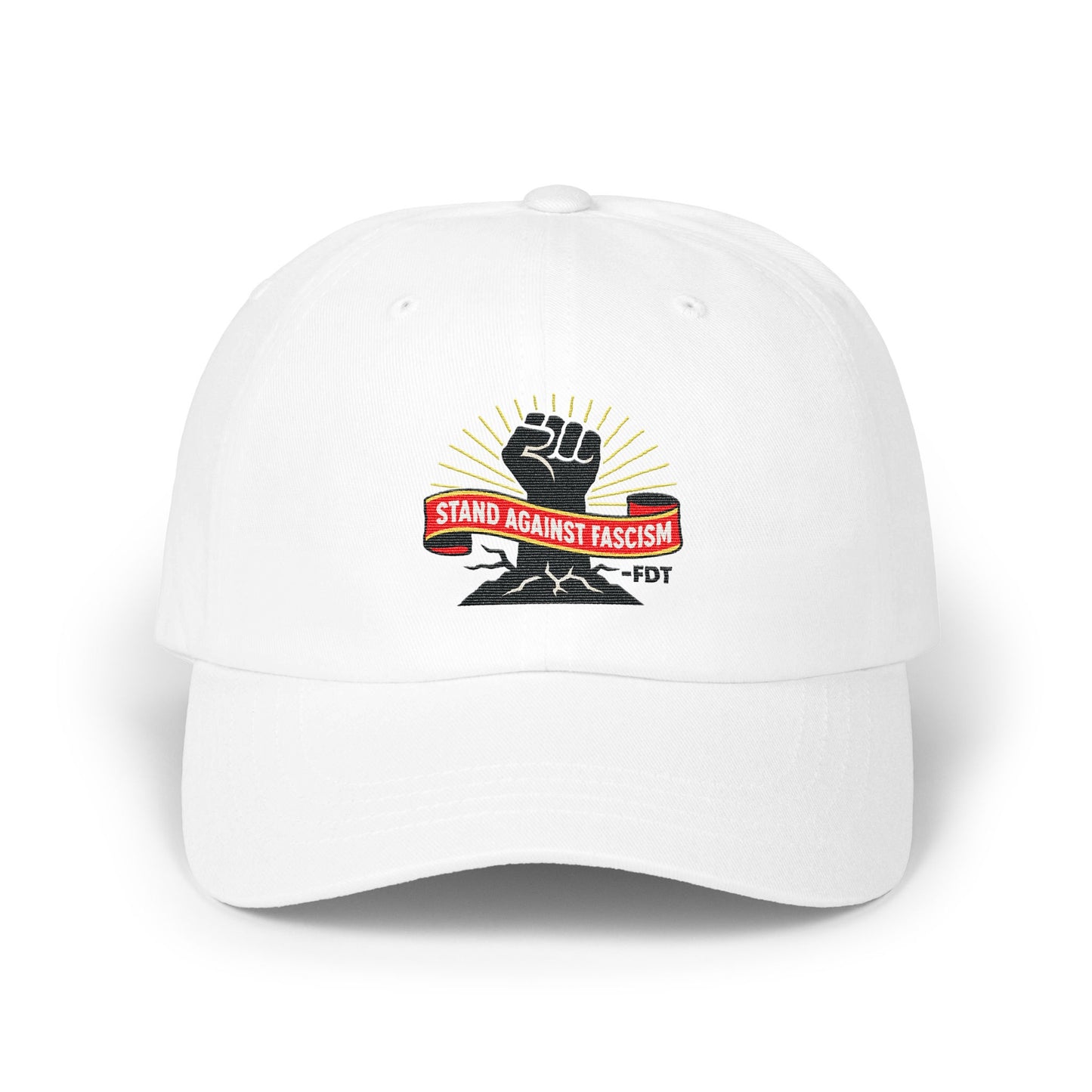 Stand Against Fascism Embroidered Hat product type