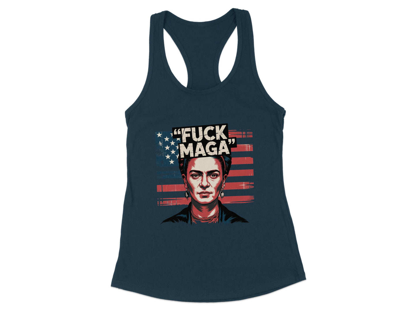 Statement Graphic Racerback Tank Top Swear Word product type