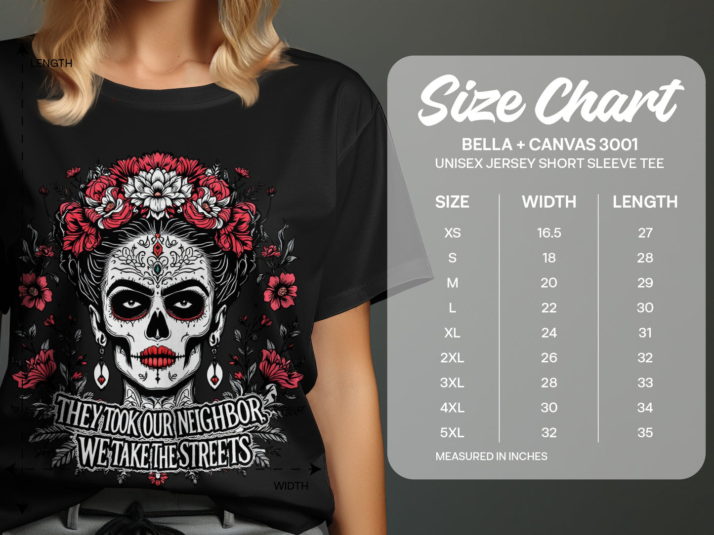 Day of the Dead Skull Short Sleeve Tee product