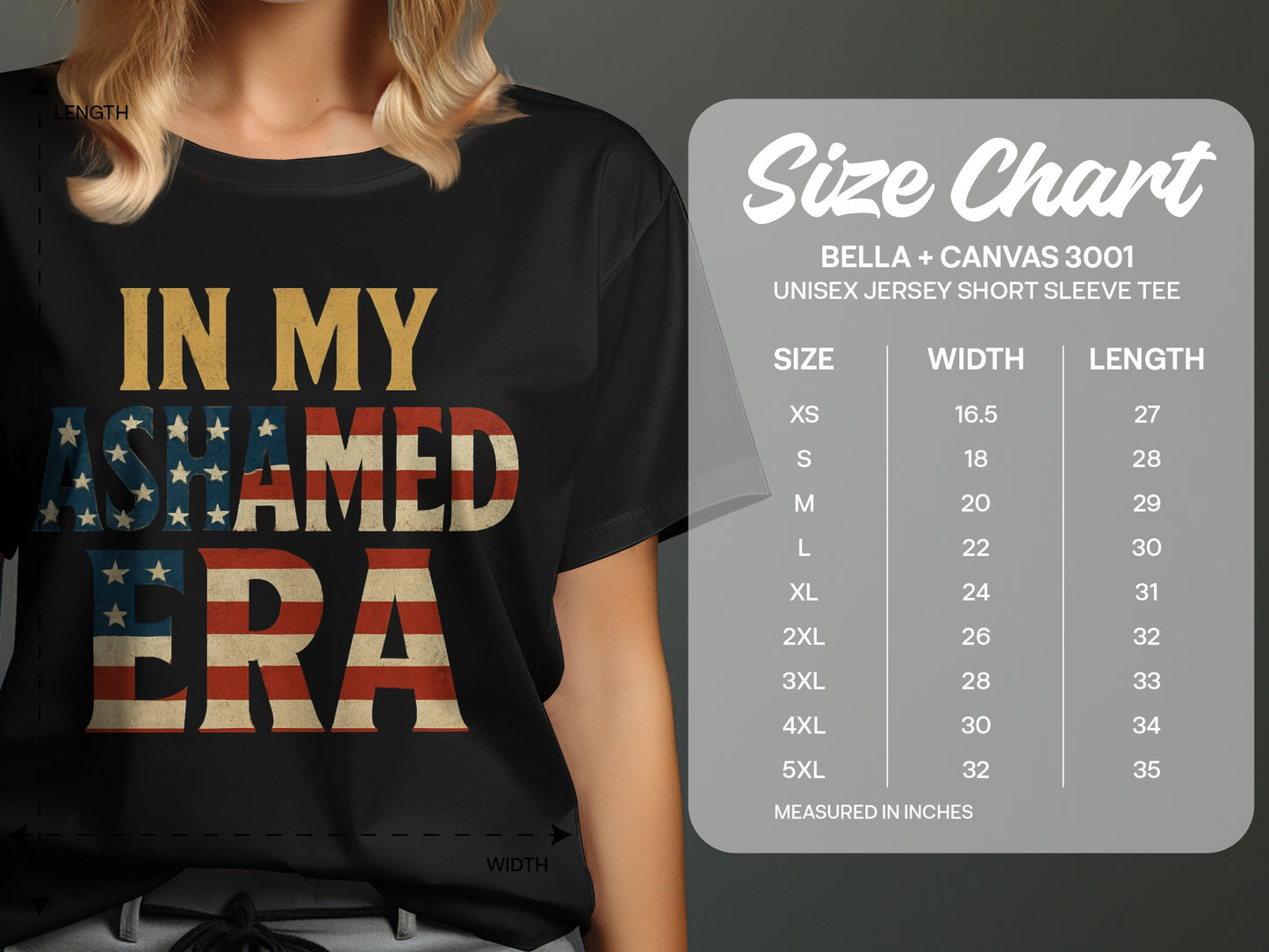In My Ashamed Era Graphic Unisex Short Sleeve Tee product