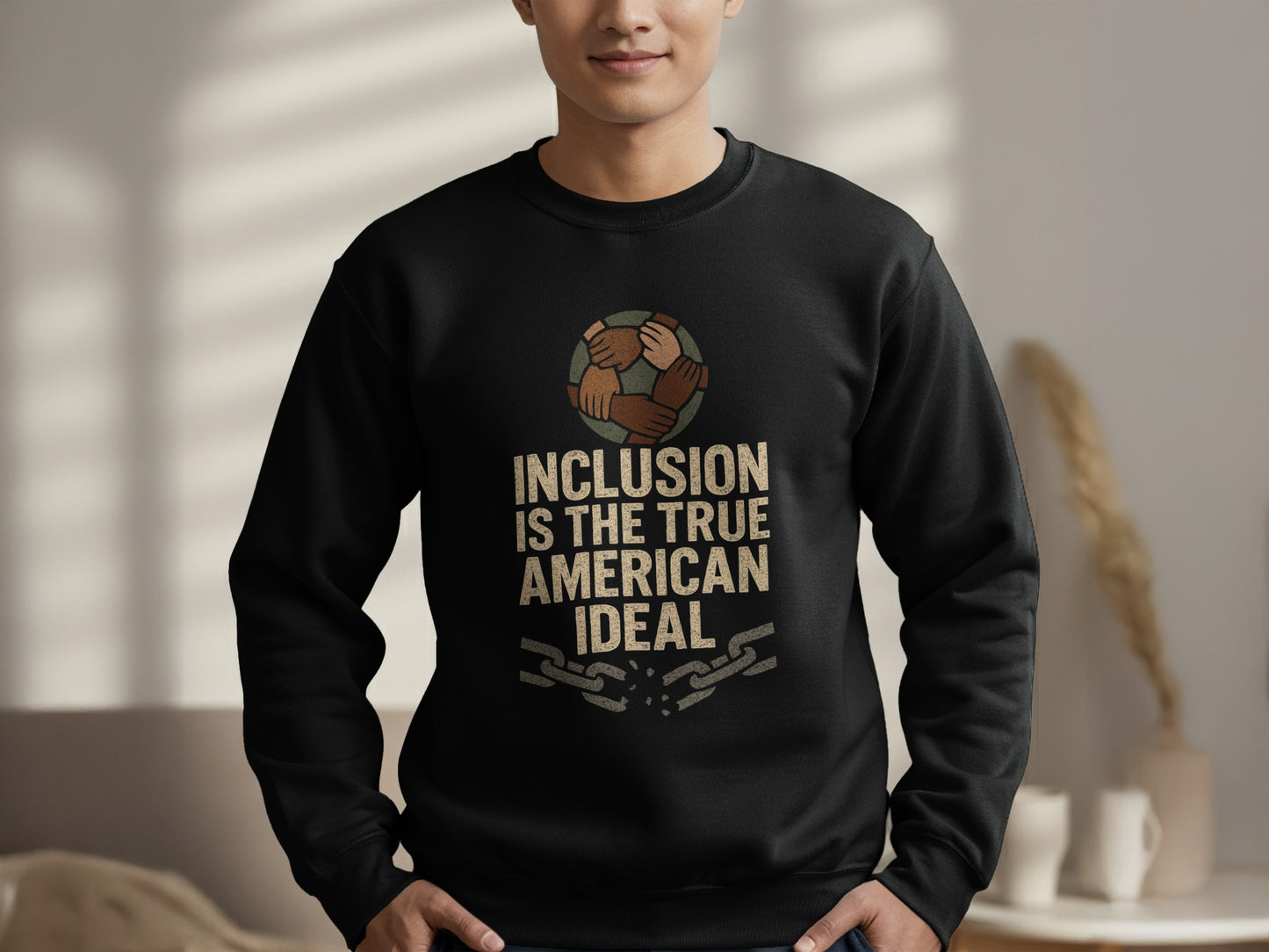 Inclusion Is The True American Ideal Sweatshirt product
