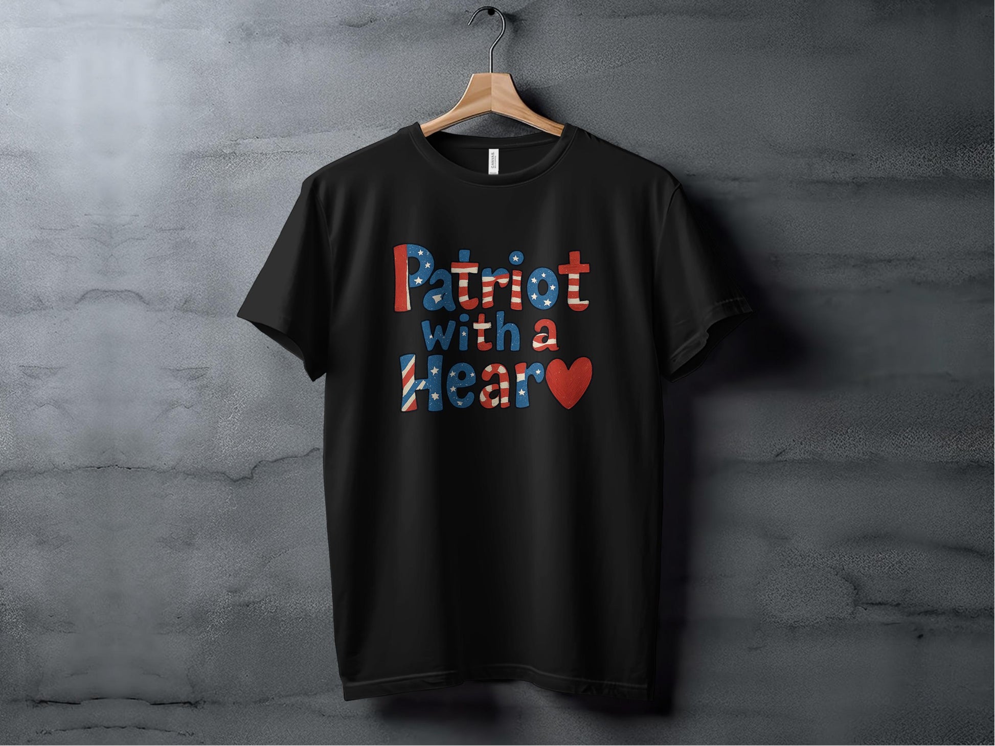 Patriot with a Heart T-Shirt product type