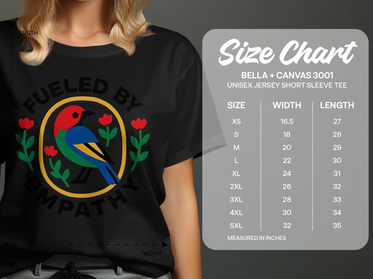 Fueled By Empathy Unisex Jersey Short Sleeve Tee product
