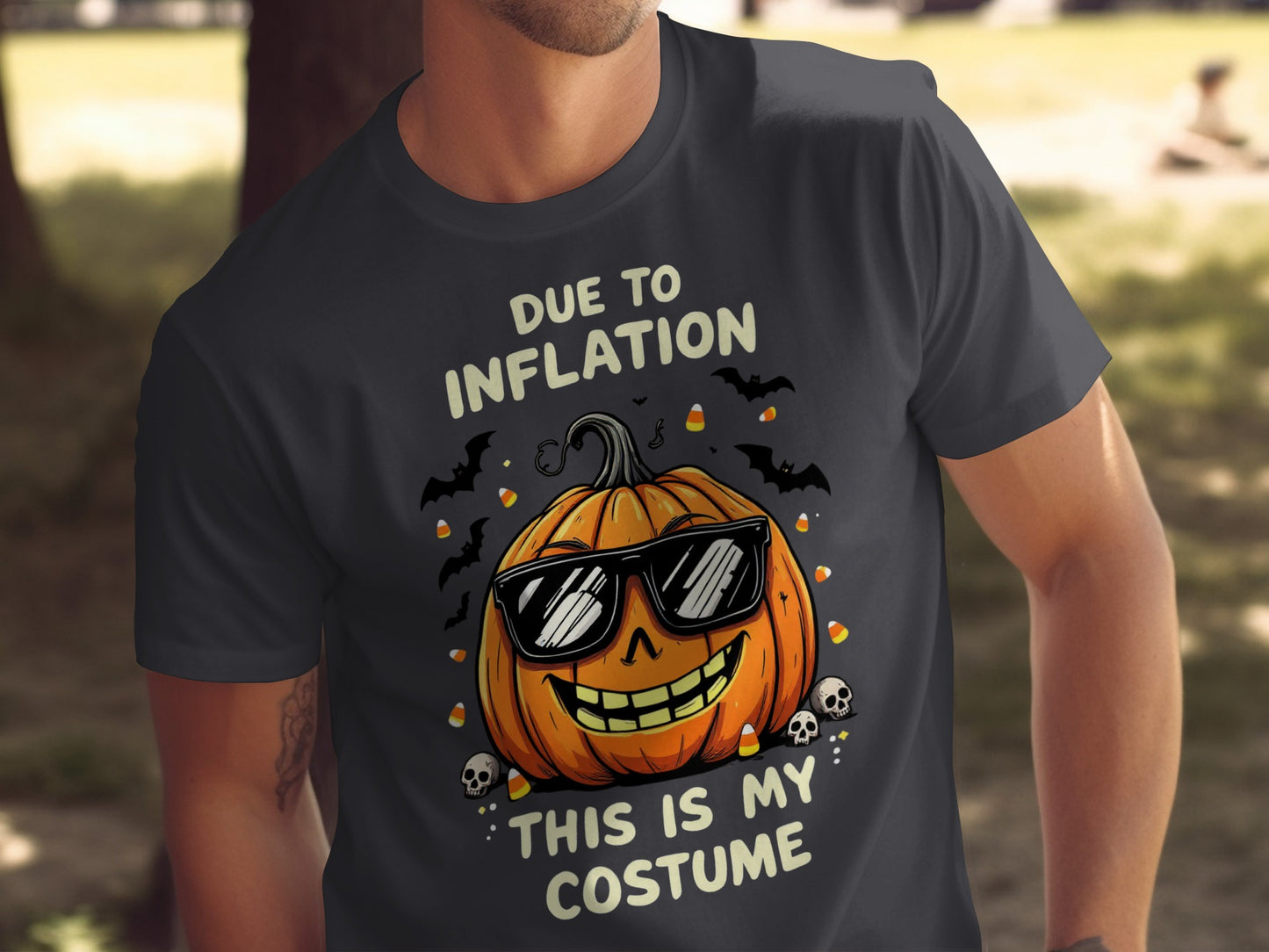 Funny Halloween Due to Inflation Costume product type