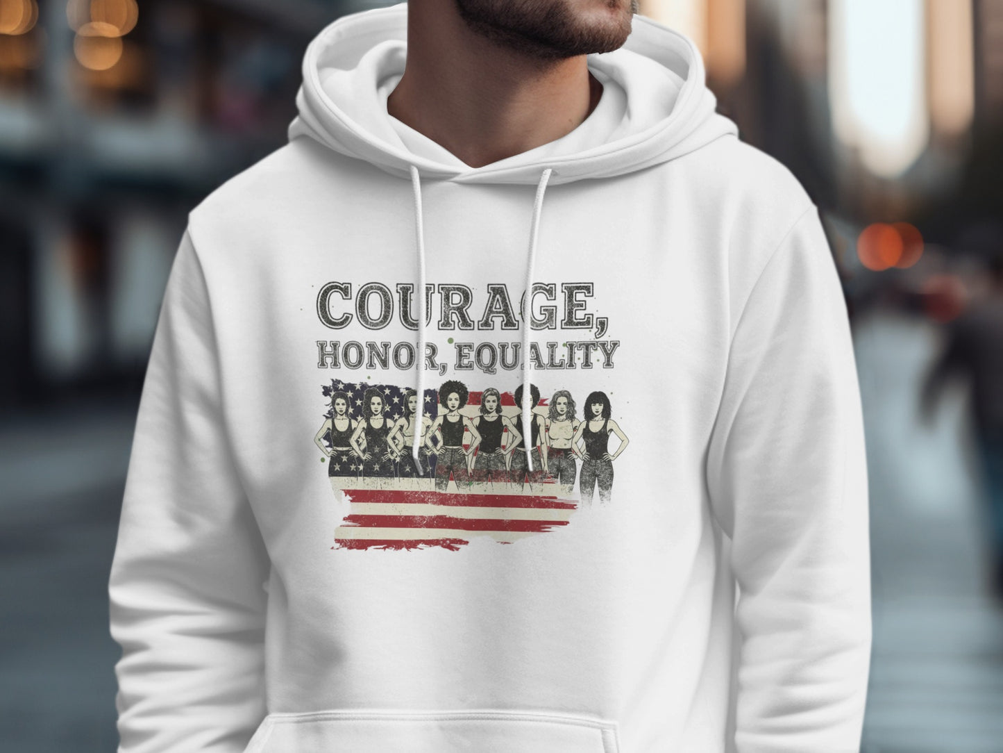 Courage Honor Equality Graphic Hoodie product