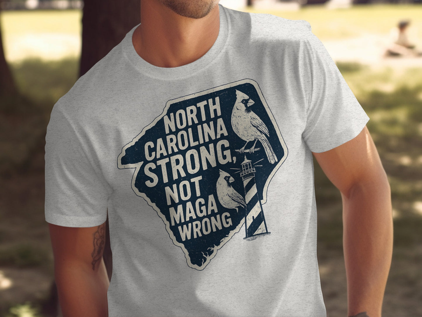 North Carolina Strong Not Maga Wrong T-shirt product