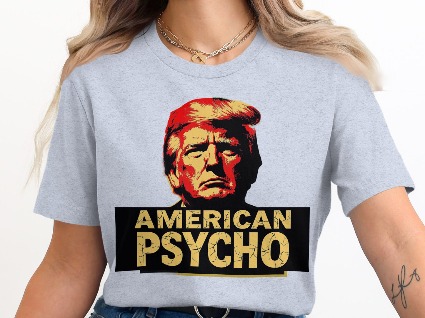 Bold Graphic American Psycho Shirt product