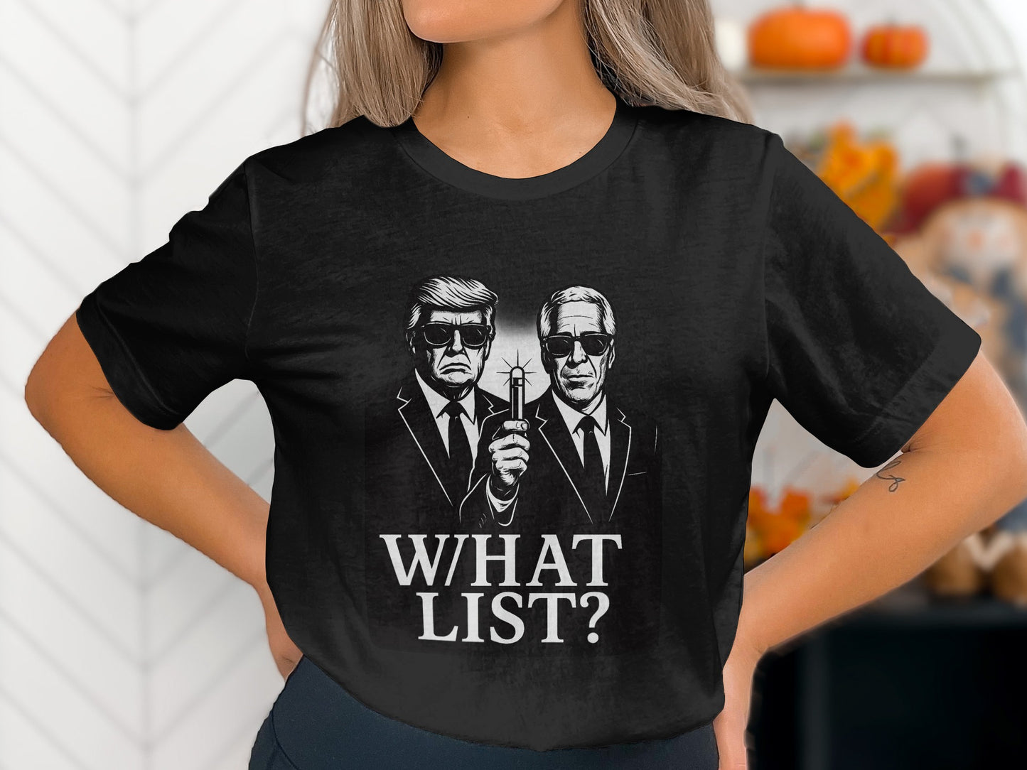 What List Graphic Tee Fun and Edgy Tshirt Product Type