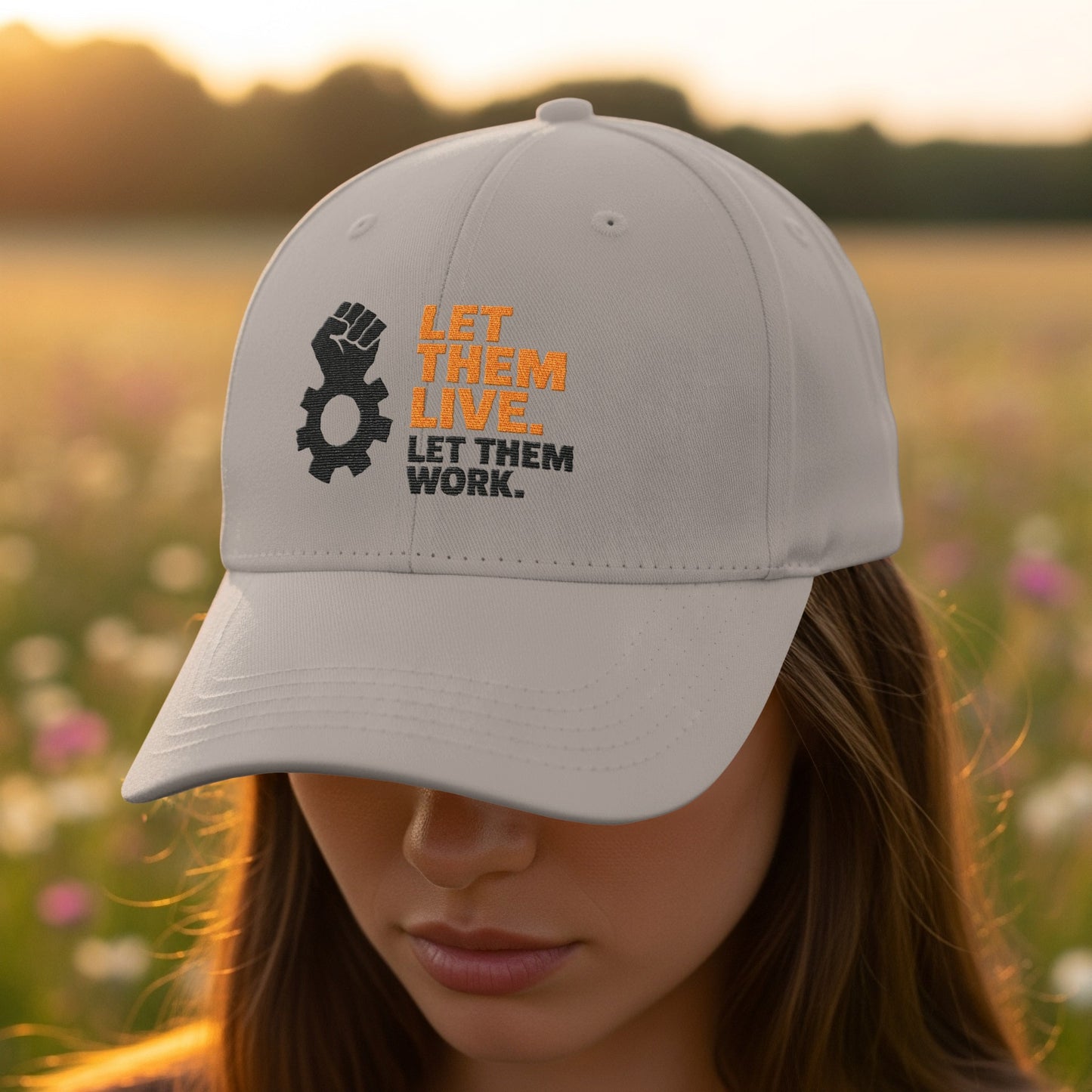 Let Them Live Let Them Work Stylish Hat product
