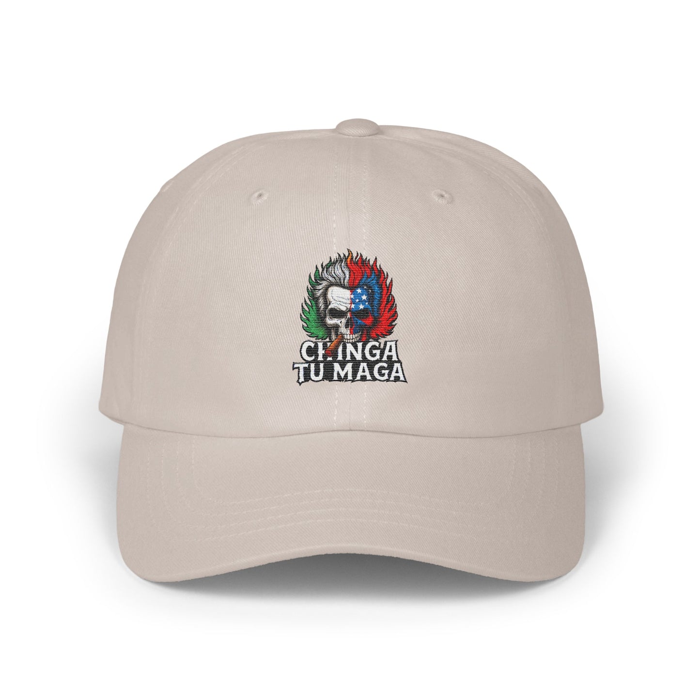 Chinga Tu Maga Embroidered Adjustable Hat product type