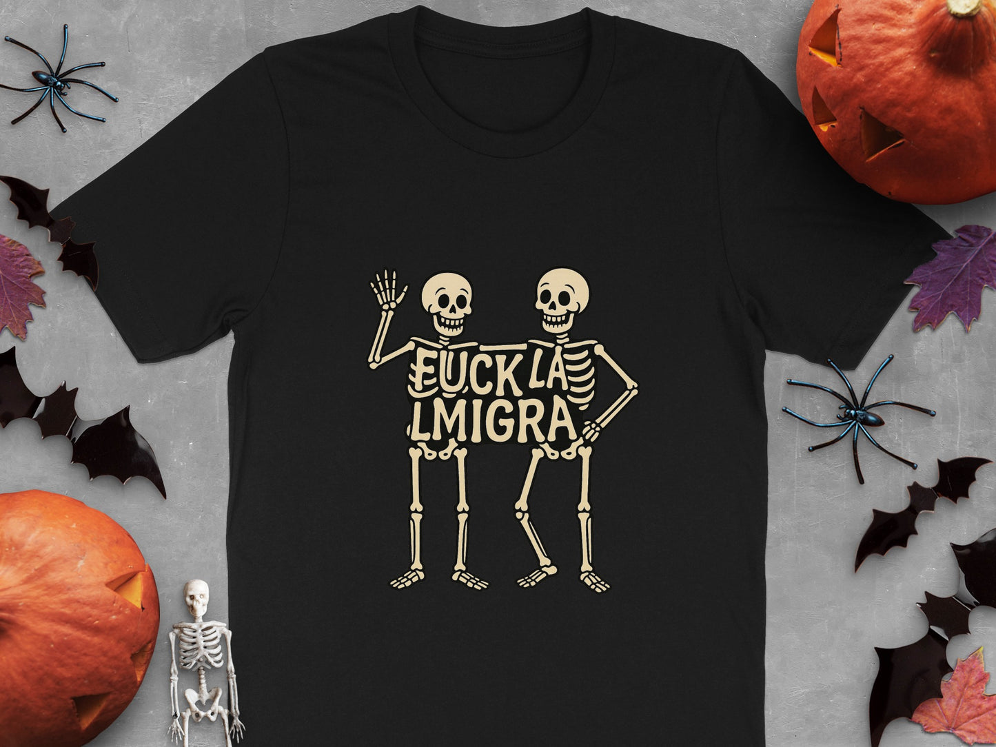 Halloween Skeleton Humorous Statement Shirt product type