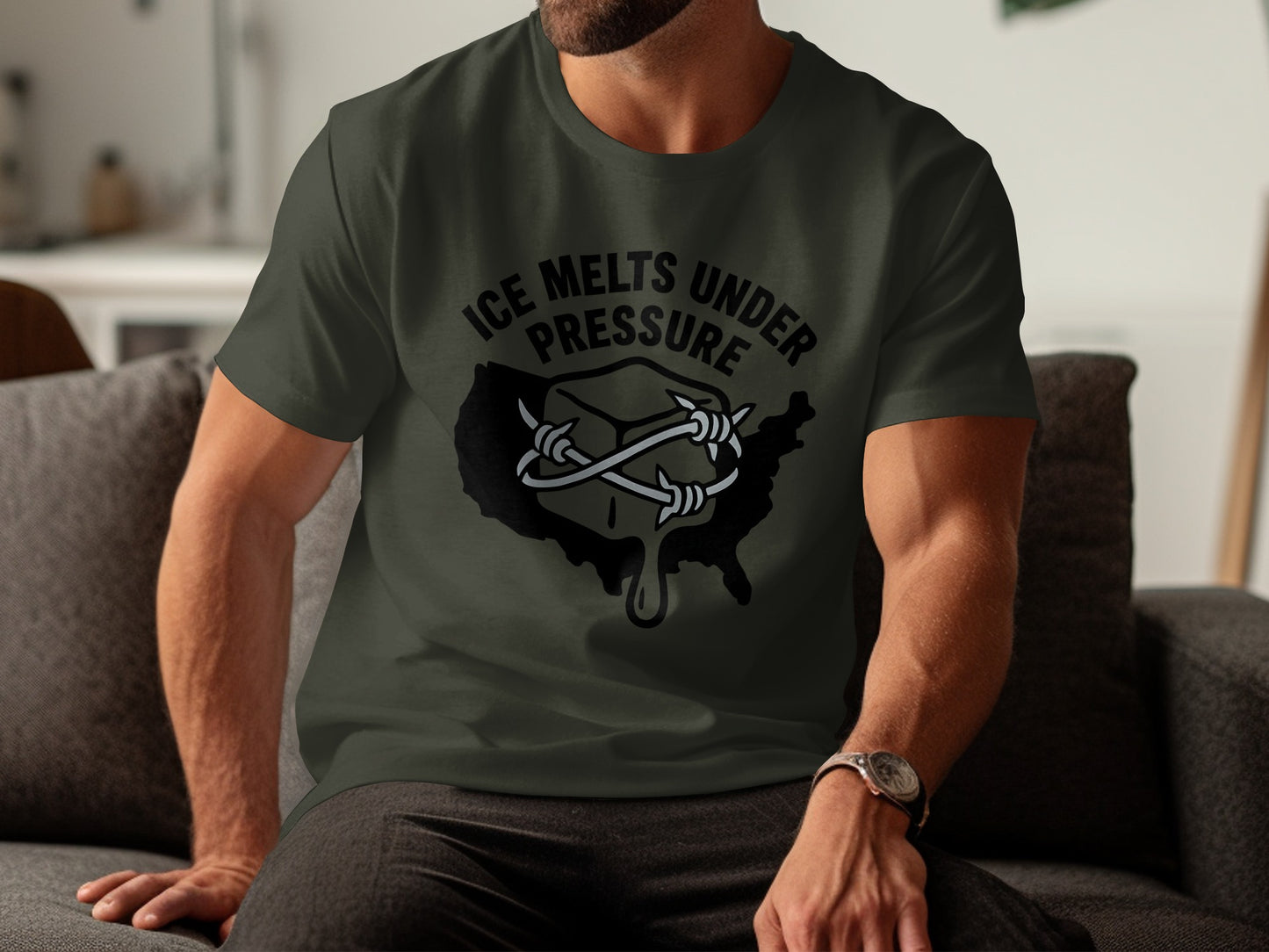 Ice Melts Under Pressure Graphic T-Shirt product