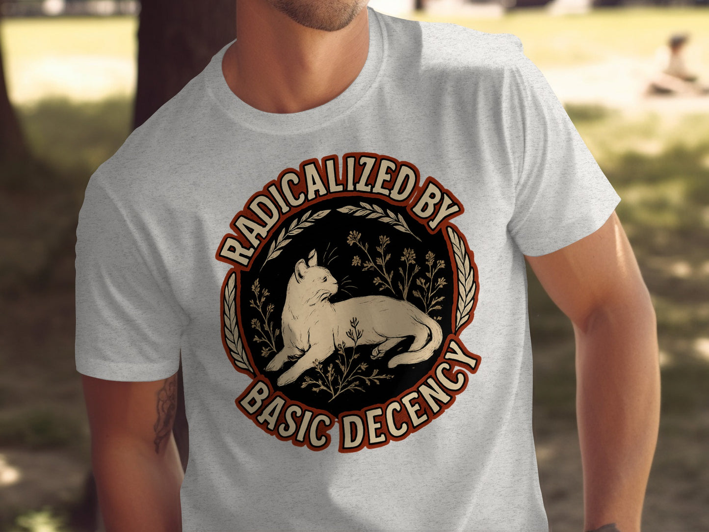 Radicalized By Basic Decency T-shirt product