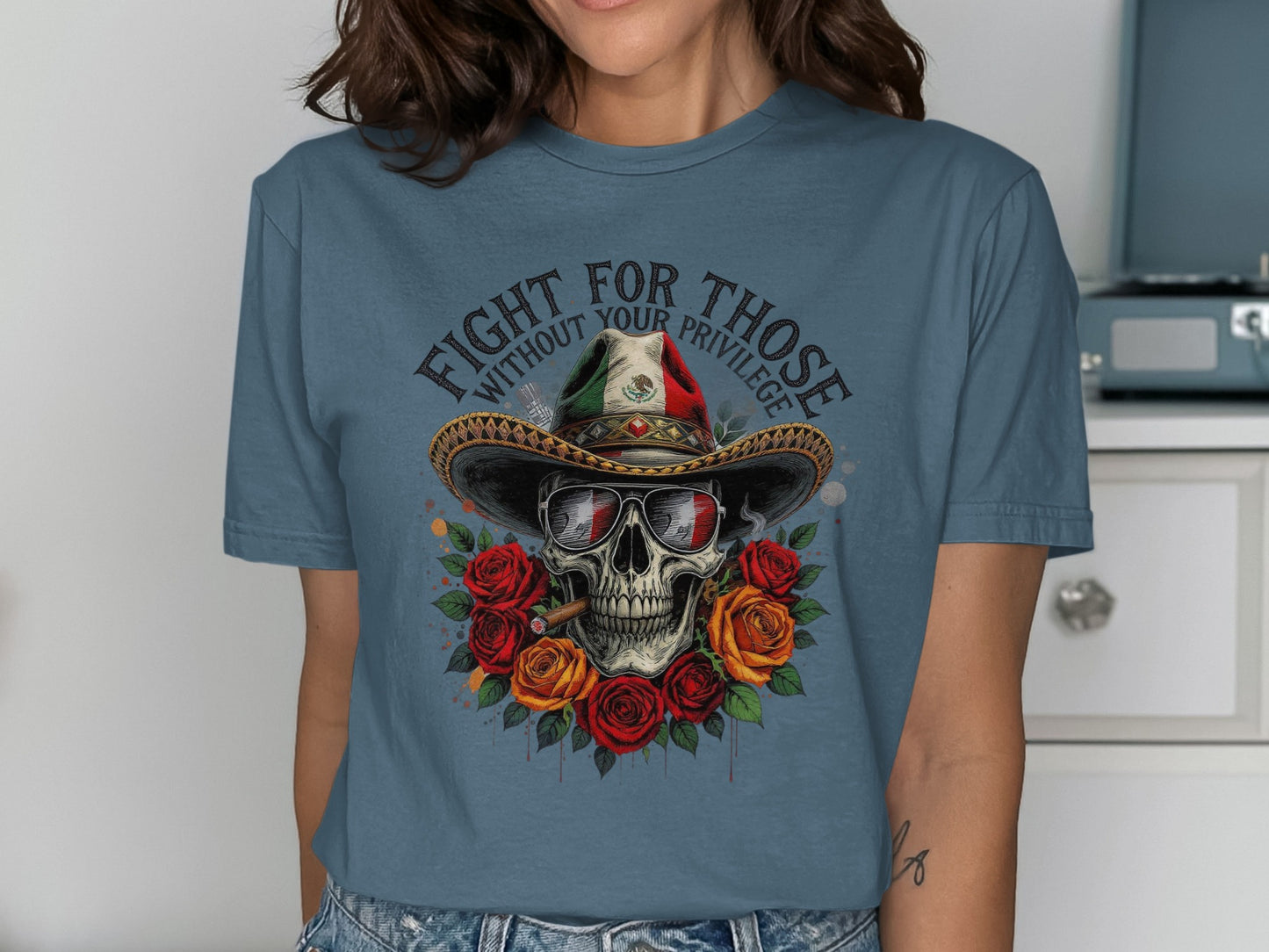 Fight for Those Without Your Privilege Graphic T-shirt