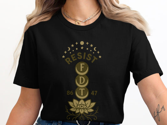 Resist FDT 8647 Stars and Lotus T-Shirt product type