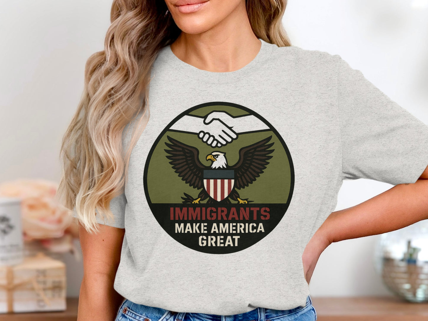 Immigrants Make America Great T-Shirt product type