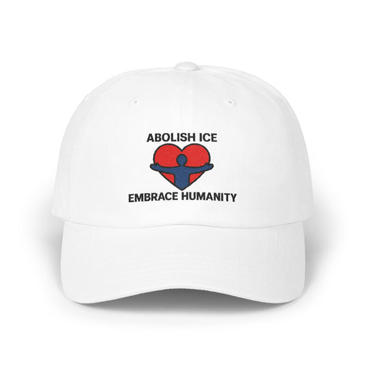 Abolish ICE Embrace Humanity Embroidered Hat product