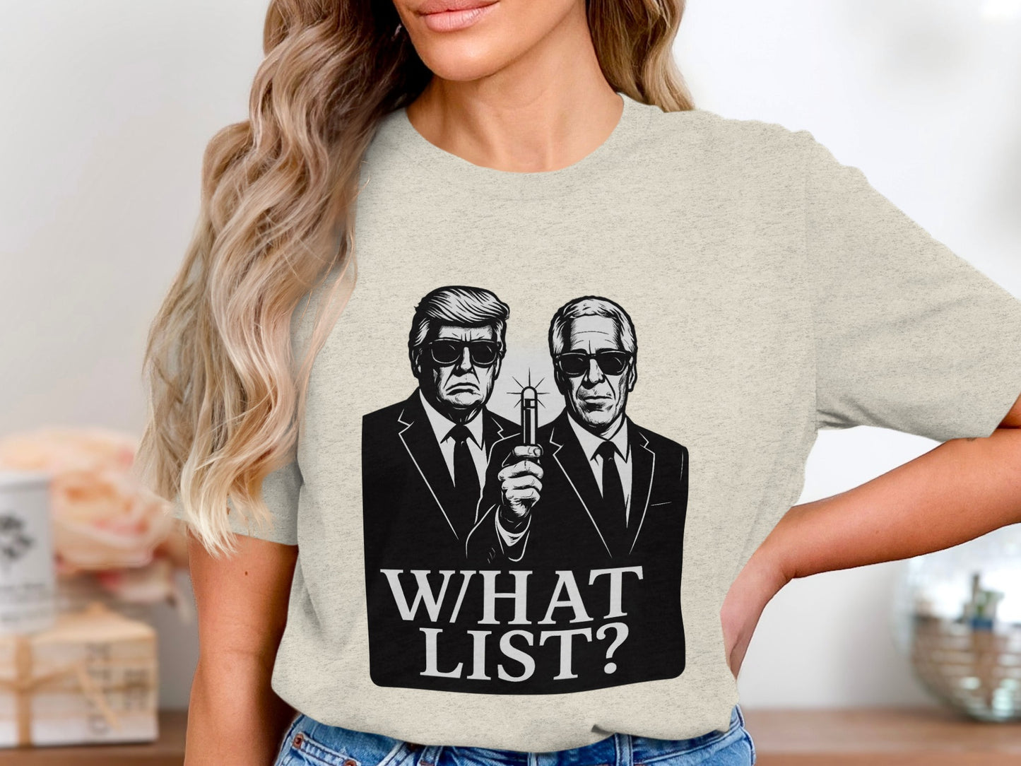 What List Graphic T-shirt with Sunglasses Product Type