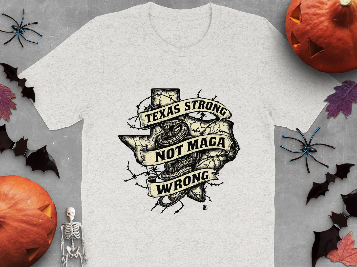 Texas Strong Not MAGA Wrong Graphic T-Shirt product