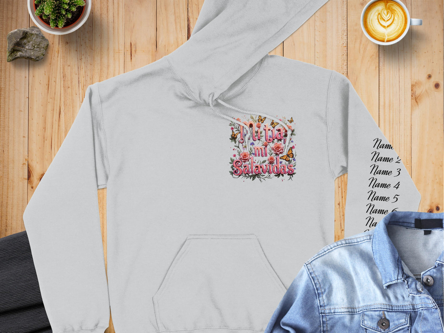 Tulips and Sunsets Graphic Design Hoodie product