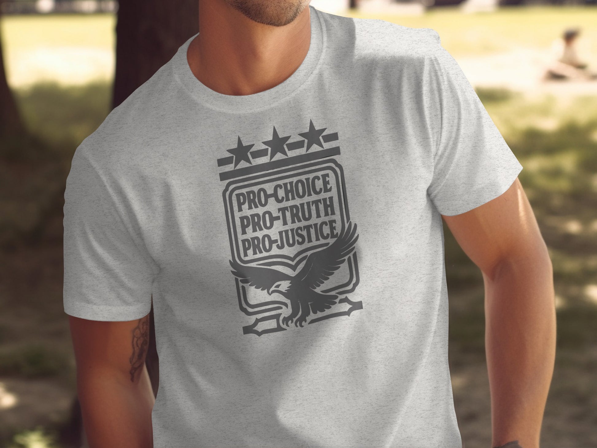 Pro-Choice Pro-Truth Pro-Justice Graphic Tee product