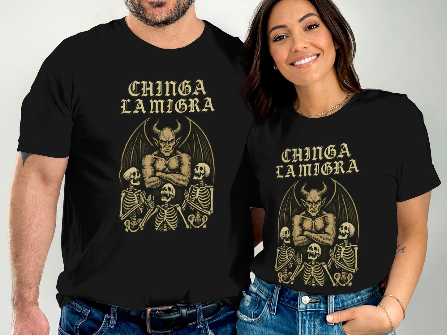Chinga Lamigra Gothic Fantasy Graphic Tee product type