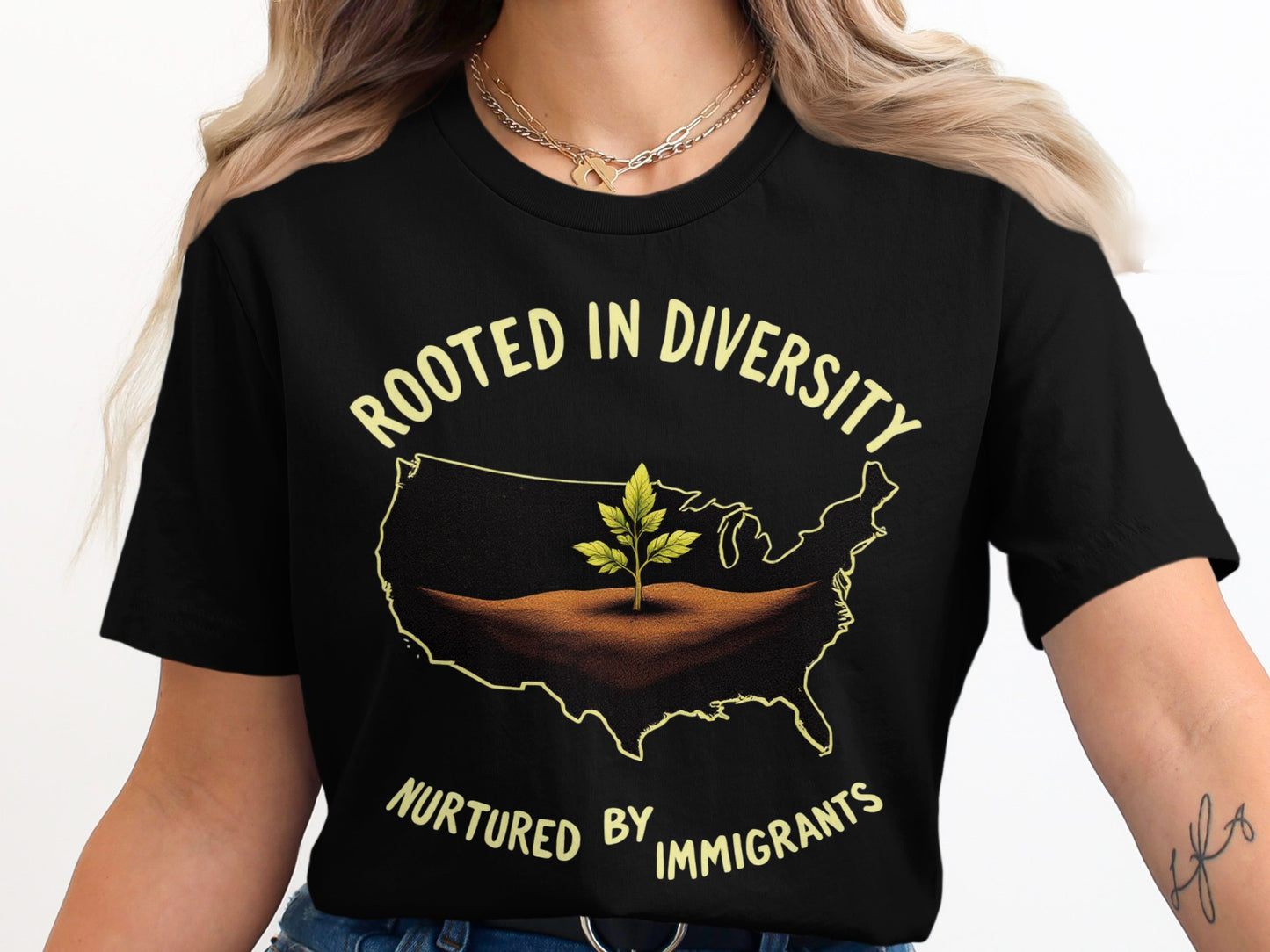 Rooted in Diversity Graphic T-Shirt product