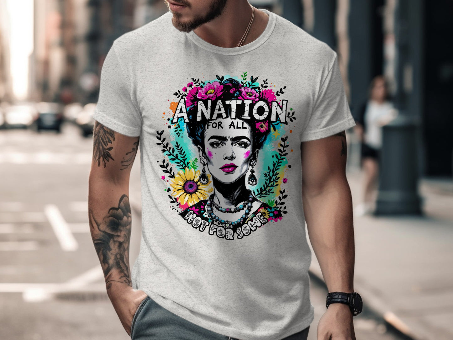 A Nation For All Not For Some Graphic Tee product