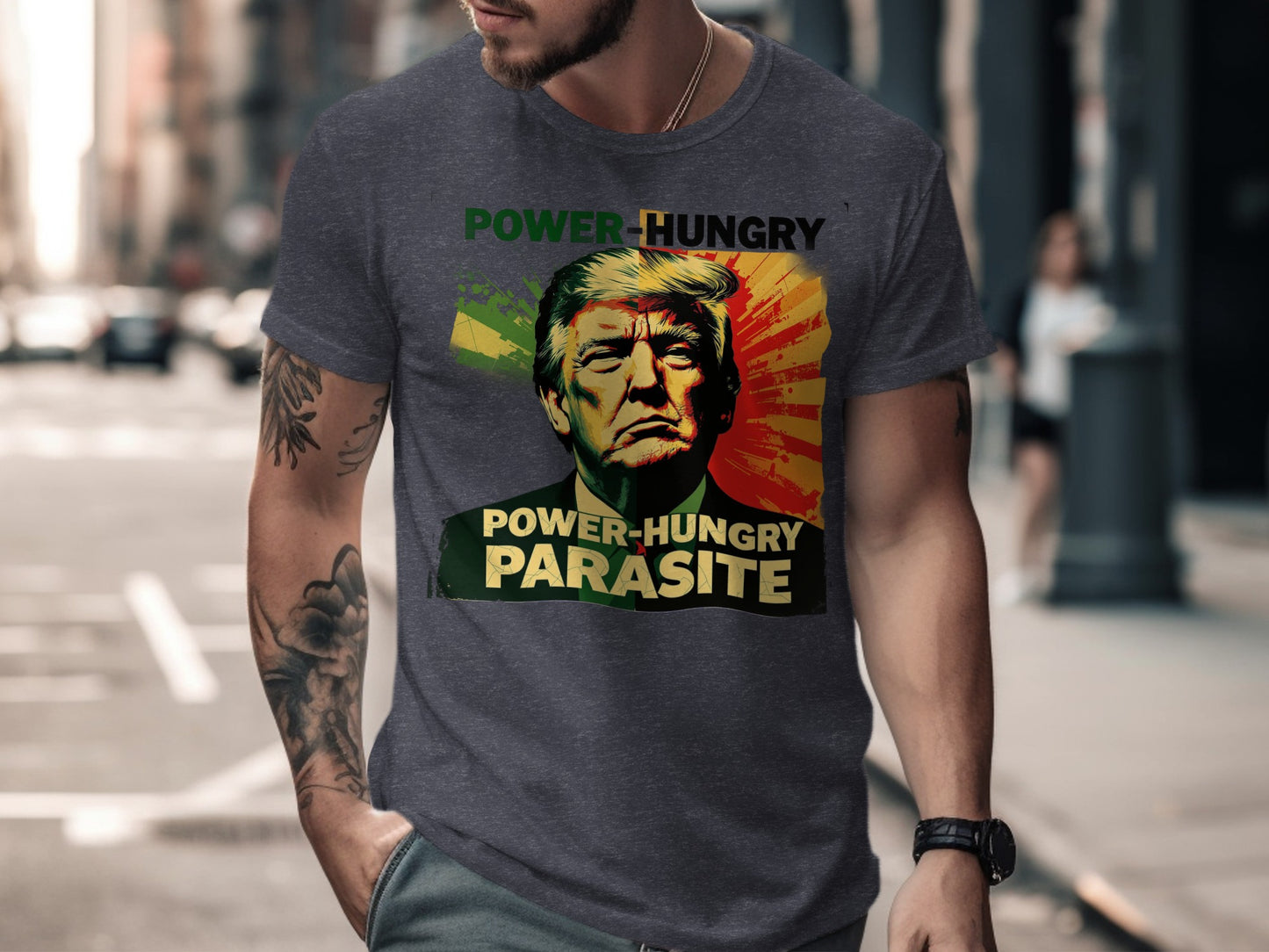 Power-Hungry Parasite Graphic T-shirt product type