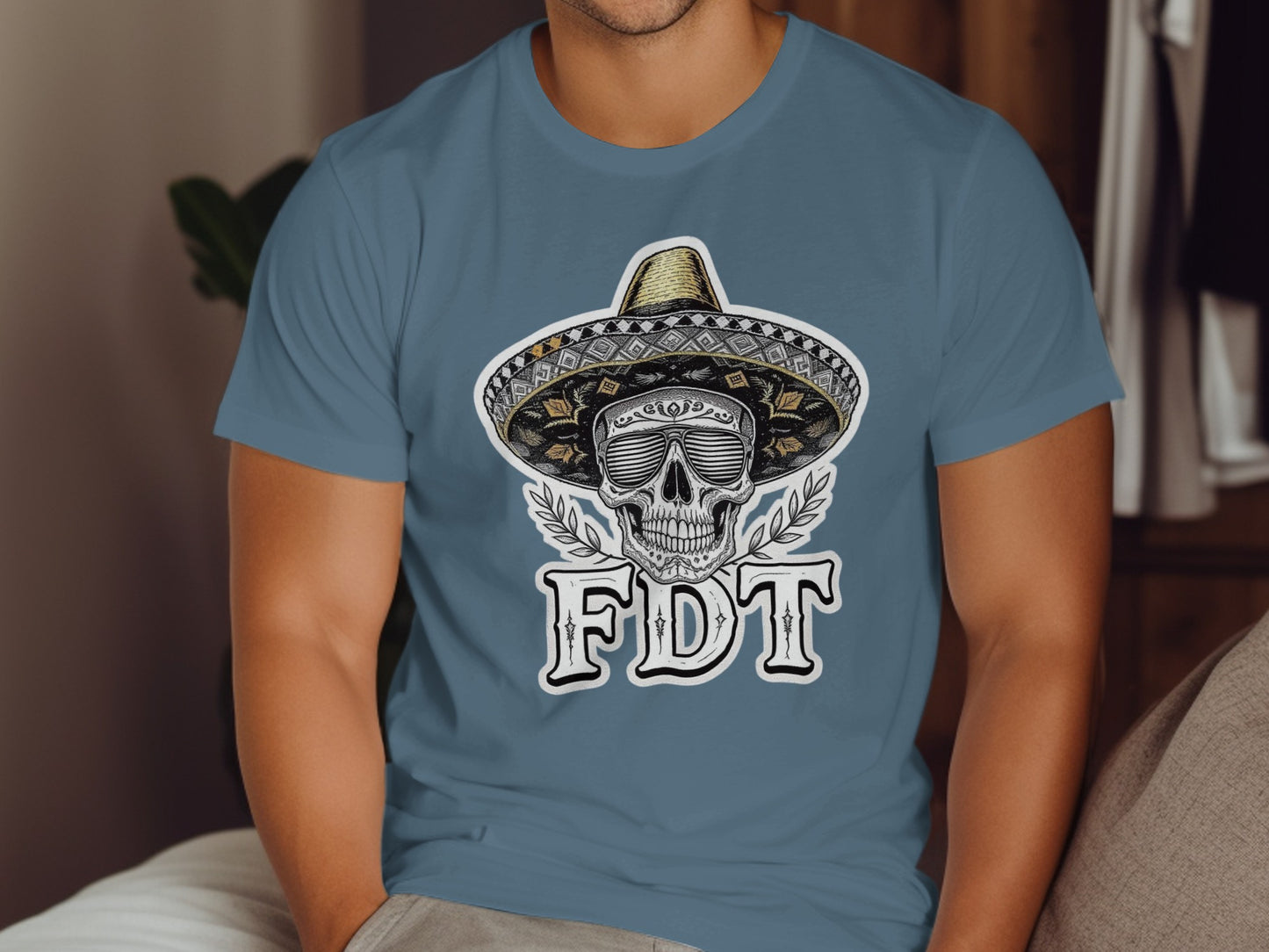 Sombrero Skull FDT Graphic T-Shirt product type